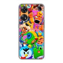 Чехлы Brawl Stars для Oppo Reno 8T (AlphaPrint)