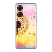 Чохол з картинкою (Стильні) OPPO Reno 8Т - (AlphaPrint) – Кульбабка