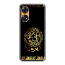 Чехлы VERSACE для Оппо Рено 8Т (PREMIUMPrint) (Logo Versace)