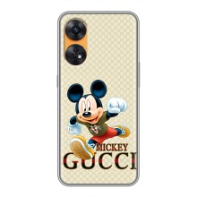 Чехол Disney Mouse Oppo Reno 8T (PREMIUMPrint) (Mikki Gucci)