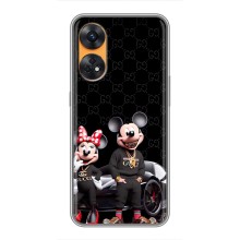 Чехол Disney Mouse Oppo Reno 8T (PREMIUMPrint) (Семья Маусов)