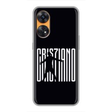 Чехол футболист Роналду для Оппо Рено 8Т (Криштиано Роналду)