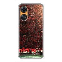 Чехол Манчестер Юнайтед для Оппо Рено 8Т (AlphaPrint) (фанаты Манчестер Юнайтед)