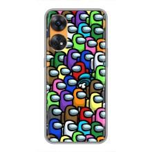 Чехол Амонг Ас для Oppo Reno 8T (AlphaPrint) (Убит)