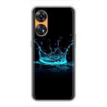 Чохол з Короною OPPO Reno 8Т - (AlphaPrint) – Крапля корони