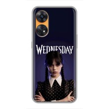 Силиконовый чехол с картинкой для Oppo Reno 8T (Wednesday)