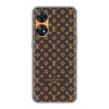 Чохол Стиль Louis Vuitton на Oppo Reno 8T (Фон Луі Віттон)