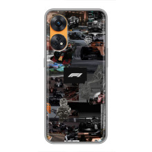 Чехол Формула1 на Oppo Reno 8T – Коллаж Ф1