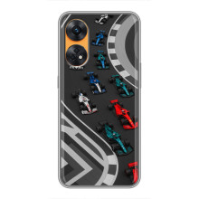 Чехол Формула1 на Oppo Reno 8T – Трасса Ф1