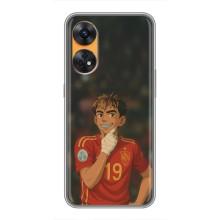 Чехол с футболистом Ламин Ямаль Oppo Reno 8T – Ямаль аниме