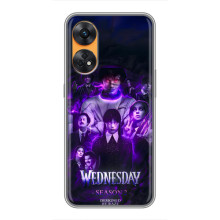 Чехол с дизайном Венздей 2 на Oppo Reno 8T