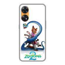 Чехол Зоотрополіс на Oppo Reno 8T