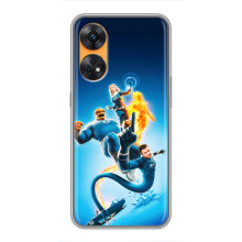 Чохол з принтом Фантастична четвірка для Oppo Reno 8T – Фантастична 4-ка