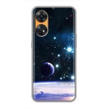 Космические Чехлы для Оппо Рено 8Т (VPrint) (Космический вид)