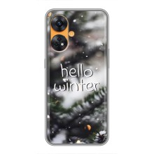 Новогодние, Праздничные Чехлы для Oppo Reno 8T - 2024 год (Hello winter)