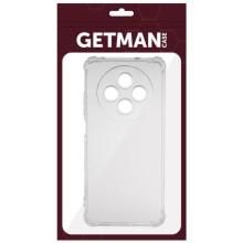 TPU чехол GETMAN Ease logo усиленные углы Full Camera для Oppo Reno 12 F 4G/5G – Прозрачный