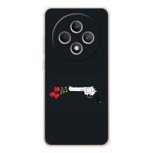 Чехлы (ART) Цветы на OPPO Reno12 F (VPrint) (Неожиданные цветы)