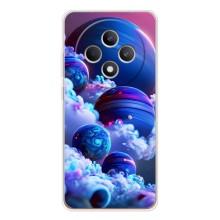 Чехлы КОСМОС для OPPO Reno12 F – Синие планеты