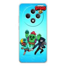 Чехлы Brawl Stars для OPPO Reno12 F (AlphaPrint) (Тріо героїв)