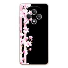 Чехол для Рено 12 Ф - с принтом (Дизайнерские) (AlphaPrint) (Цветочки)