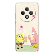 Чехол Губка Боб для Рено 12 Ф (Патрик и Боб)