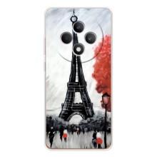Чохол Ейфелева Вежа OPPO Reno12 F - (AlphaPrint) (Вежа в Парижі)