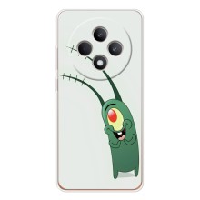Чехол с картинкой "Одноглазый Планктон" на OPPO Reno12 F (Милый Планктон)