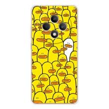 Чехол с принтом для Рено 12 Ф - (Прикольные) (AlphaPrint) (Белая уточка)