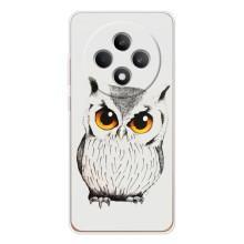 Чохол з пташками на OPPO Reno12 F (VPrint) (Мила Сова)