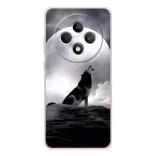 Чехол с Волком на OPPO Reno12 F – Волк и луна