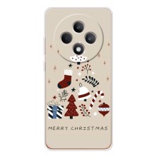 Чохол Санта Клаус для OPPO Reno12 F – Merry Christmas