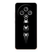 Чехол Супергерой Человека Паука на OPPO Reno12 F – Лого паука