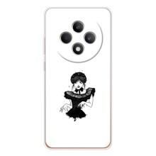 Чохли Венсдей на OPPO Reno12 F Уенсдей (AlphaPrint) (танець Венздей)