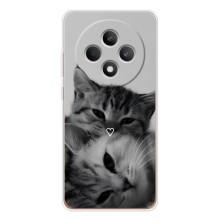 Чохол з малюнком кіт на OPPO Reno12 F (Пара котів)