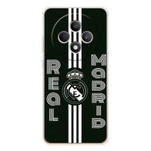 ФК Реал Мадрид чохли для OPPO Reno12 F (AlphaPrint) (чорно білий Реал)