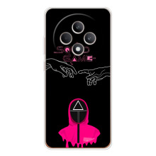 Чехол Гра в кальмара для OPPO Reno12 F – Охранник