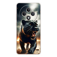 Чехол с картинкой «Хищники» для OPPO Reno12 F – Пантера