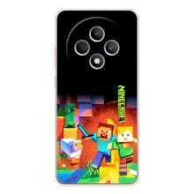 Чохли для OPPO Reno12 F (Персонажі МайнКрафт) (Герой Майнкрафт)