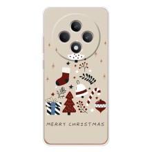 Рождественские, Праздничные Чехлы для Рено 12 Ф (Merry Christmas)