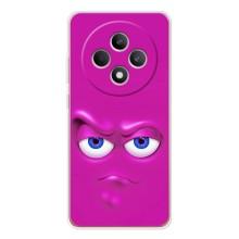 Силиконовые Чехлы (смешные стикеры) для OPPO Reno12 F – Хитрая мордочка
