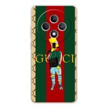 Бренднові Чохли для OPPO Reno12 FS - (PREMIUMPrint) (Барт ГУЧЧІ)