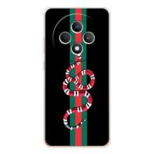 Чехлы Бренд GUCCI для OPPO Reno12 FS – Змей Гуччи