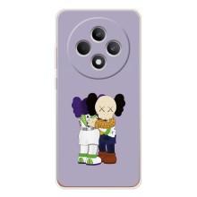 Чохли для OPPO Reno12 FS - Bearbrick Louis Vuitton (PREMIUMPrint) (Дружба Беарбрік)