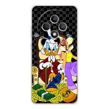 Чехлы для OPPO Reno12 FS - Скрудж МакДак Louis Vuitton (PREMIUMPrint) (Стильная Утка)