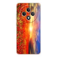 Чехол с картинкой (Стильные) для Рено 12 ФС - (AlphaPrint) (Поле тюльпанов)