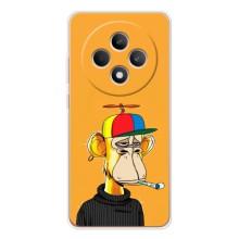 Чехлы с Обезьянами NFT для OPPO Reno12 FS (AlphaPrint) (Скучающая Обезьяна NFT)