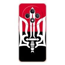 Чехлы УПА (Красно-Чёрный) на OPPO Reno12 FS – Герб Украины
