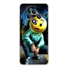 Чехол для Рено 12 ФС - (AlphaPrint) с печатью (ТОП продаж) (Парень смайл)