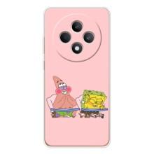 Чехол Губка Боб для Рено 12 ФС (За партой)