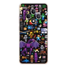 Чохол майнкрафт для OPPO Reno12 FS (Усі персонажі)